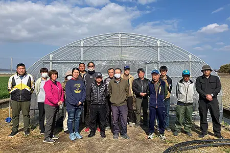 JAやつしろアスパラ機械利用組合